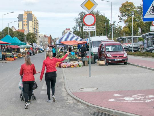 Zmiana oznakowania na miejskim targowisku