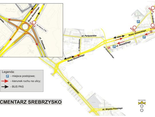 ZMIANY w ruchu przy gdańskich cmentarzach