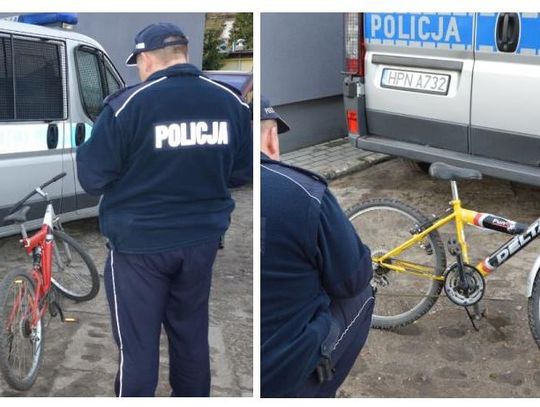 Znaleziono dwa rowery. Kto jest właścicielem?