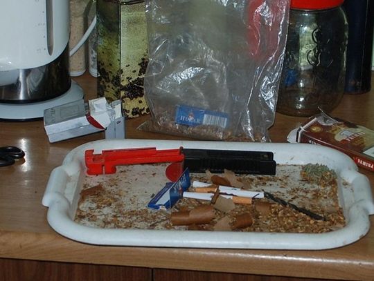 Znaleziono susz i nasiona marihuany 