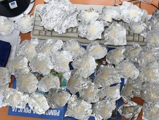 Znaleźli 44 porcje mefedronu