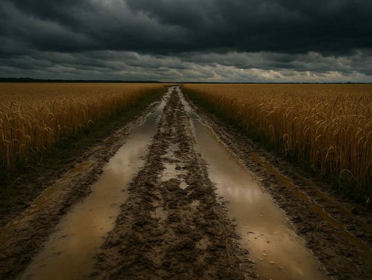 Żniwa opóźnione przez deszcze