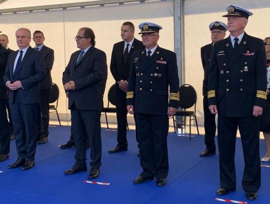 ZODIAK II - chrzest i podniesienie bandery 