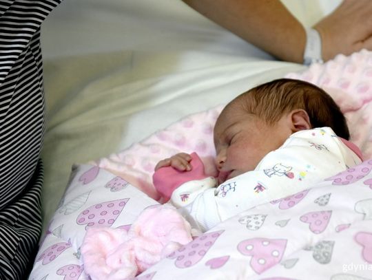 Zuzia, pierwsza gdynianka urodzona w 2019 roku 