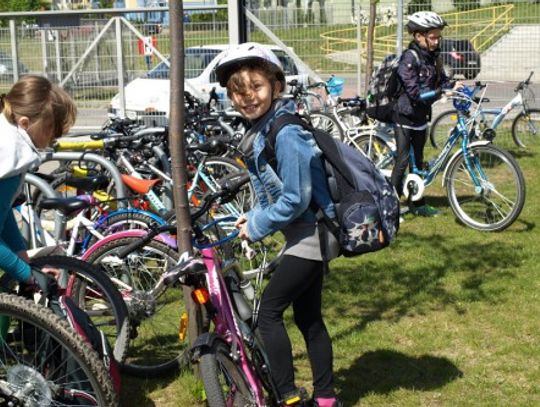 Zwiększyła się liczba rowerzystów 