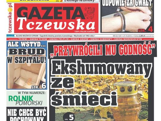 Zwłoki 57-latka ekshumowane. Wdowa: mężowi przywrócono godność