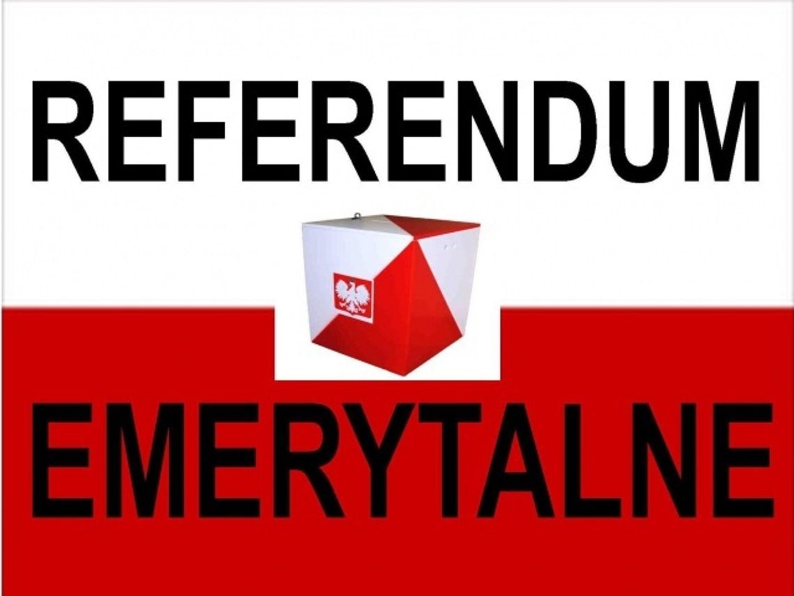 1,4 mln osób poparło wniosek o referendum emerytalne 1,4 mln osób poparło wniosek o referendum emerytalne