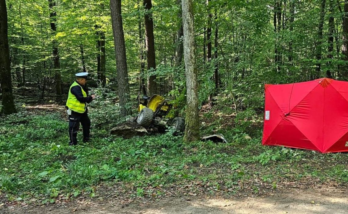 14-nastolatek zginął w wypadku quada