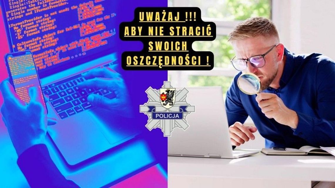 14 oszukanych osób straciło łącznie blisko 300 tys. złotych. Policjanci apelują o ostrożność podczas internetowych transakcji