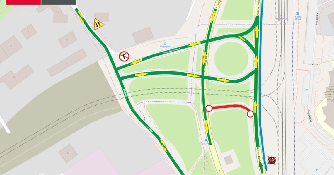 15 września nastąpią Zmiany w organizacji ruchu na al. Havla