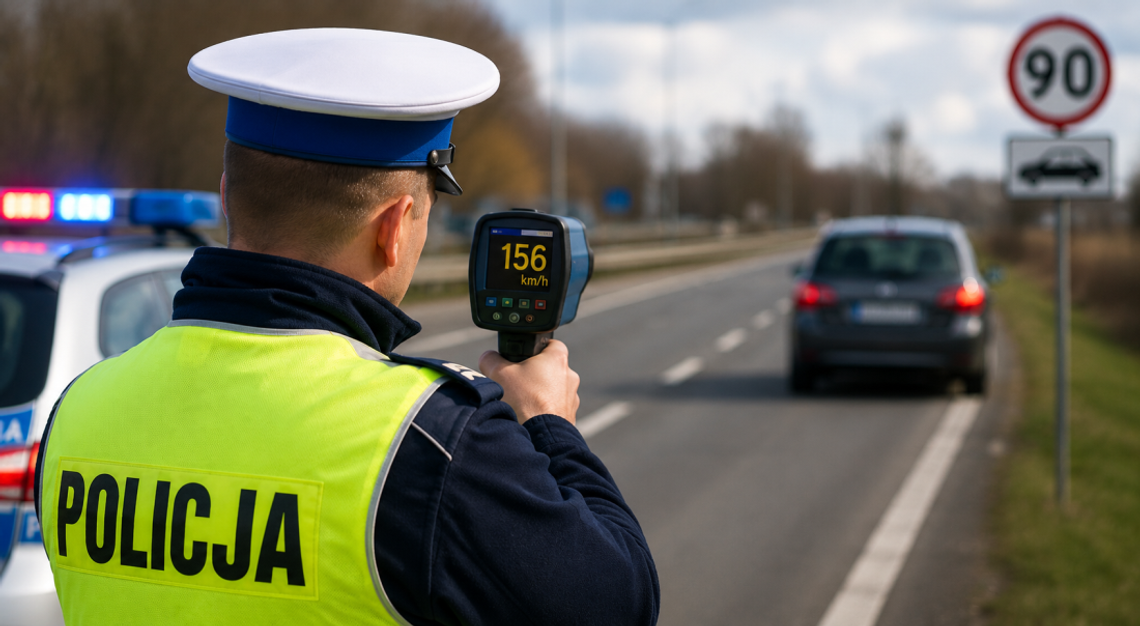 156 km/h zamiast 90. 18-latek stracił prawo jazdy, które miał zaledwie... kilka miesięcy 156 km/h zamiast 90. 18-latek stracił prawo jazdy, które miał zaledwie... kilka miesięcy