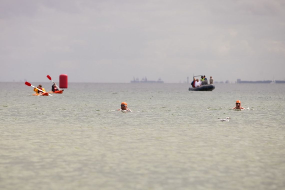 18 kilometrów z Helu do Gdyni. Wpław po 28 tys. dolarów 18 kilometrów z Helu do Gdyni. Wpław po 28 tys. dolarów