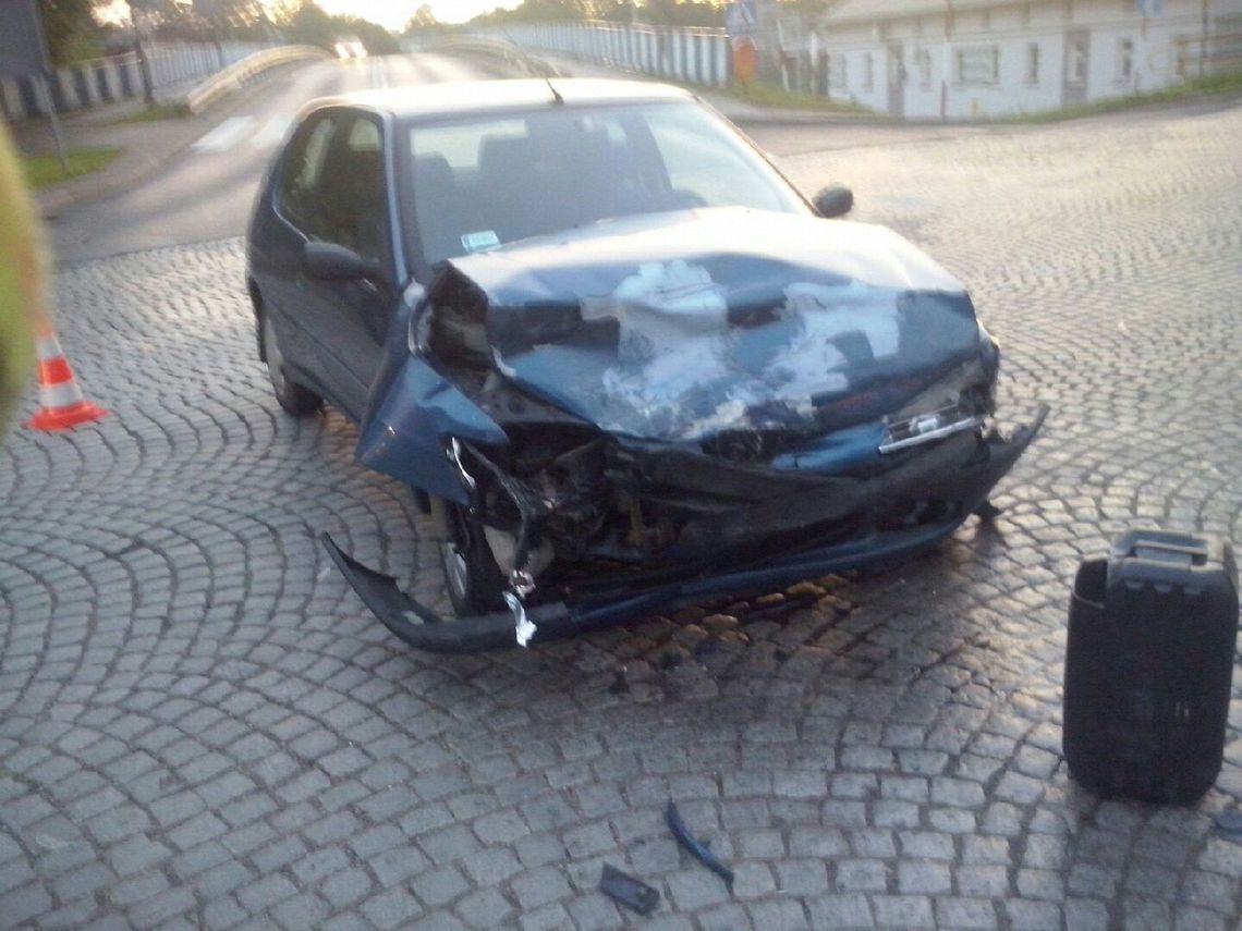 2 osoby ranne w wypadku przy ul. 1 Maja w Tczewie 2 osoby ranne w wypadku przy ul. 1 Maja w Tczewie