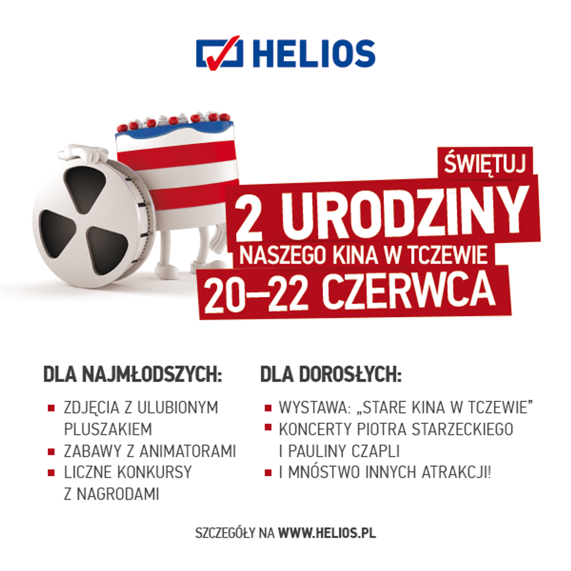 2 urodziny kina Helios Tczew 2 urodziny kina Helios Tczew