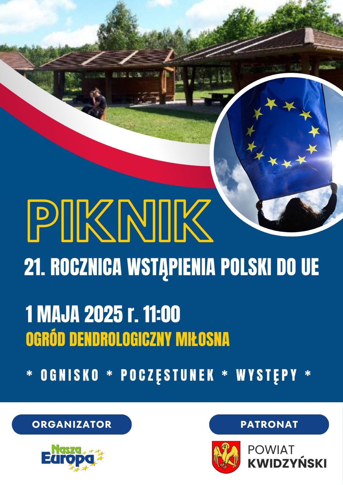 21 lat Polski w UE – piknik na Miłosnej