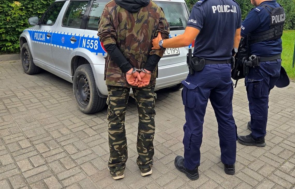 39-latek zatrzymany za kradzieże sklepowe