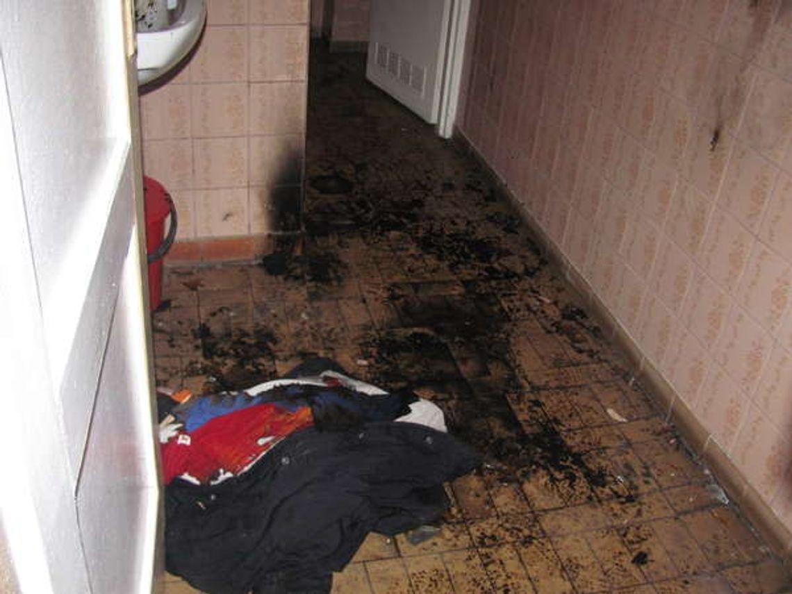 56-letni mężczyzna podpalił się w Braniewie