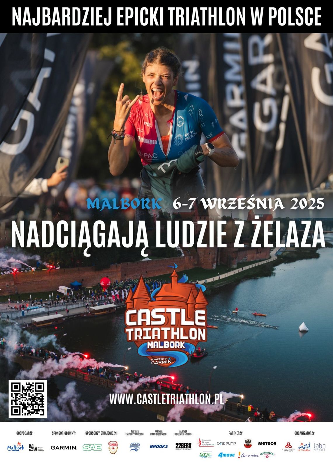 6-7.09.2025 r. - CASTLE TRIATHLON MALBORK 2025 - Sportowe zmagania w cieniu średniowiecznego zamku 6-7.09.2025 r. - CASTLE TRIATHLON MALBORK 2025 - Sportowe zmagania w cieniu średniowiecznego zamku