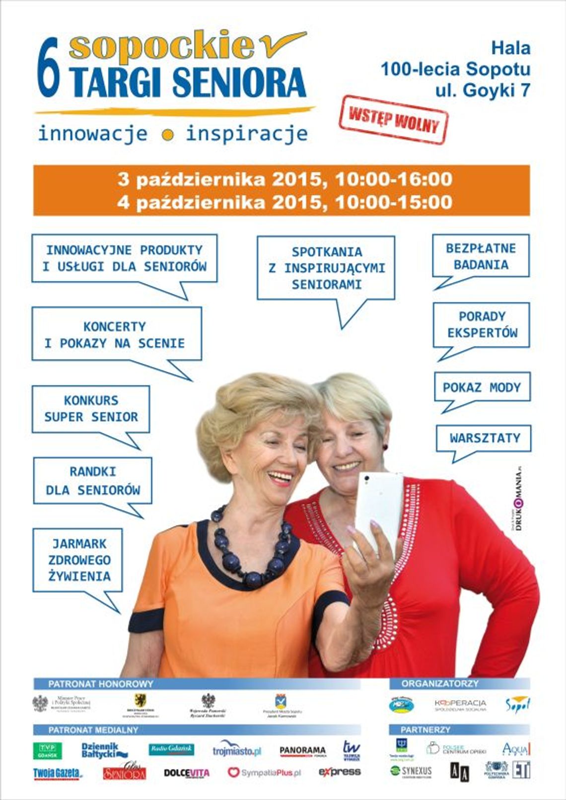 6. edycja Sopockich Targów Seniora już w weekend 6. edycja Sopockich Targów Seniora już w weekend