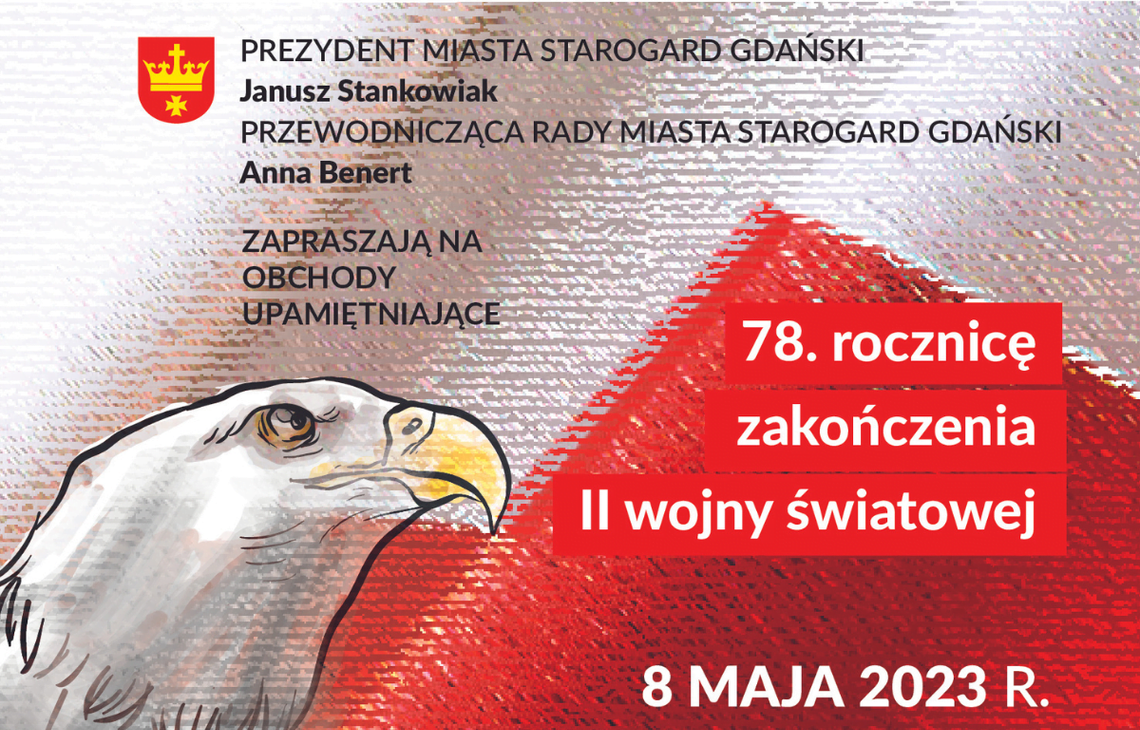 78. rocznica zakończenia II wojny światowej. Zapraszamy na uroczystości