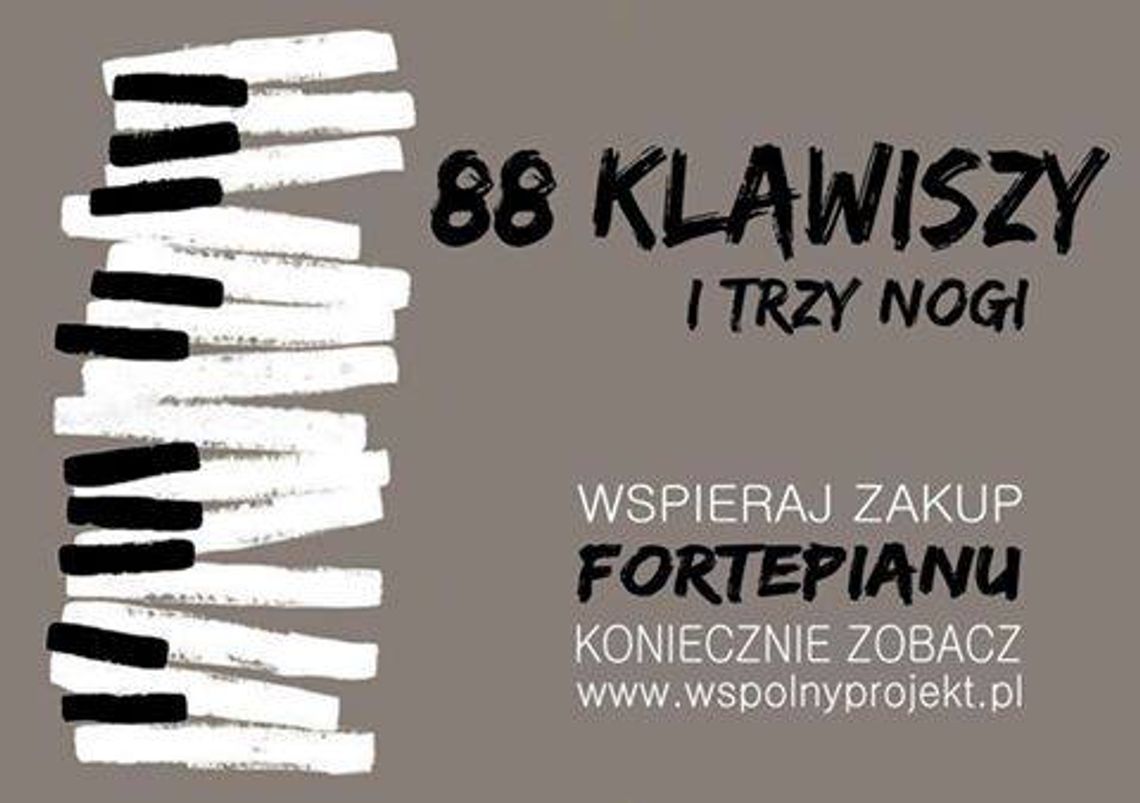 88 klawiszy i trzy nogi