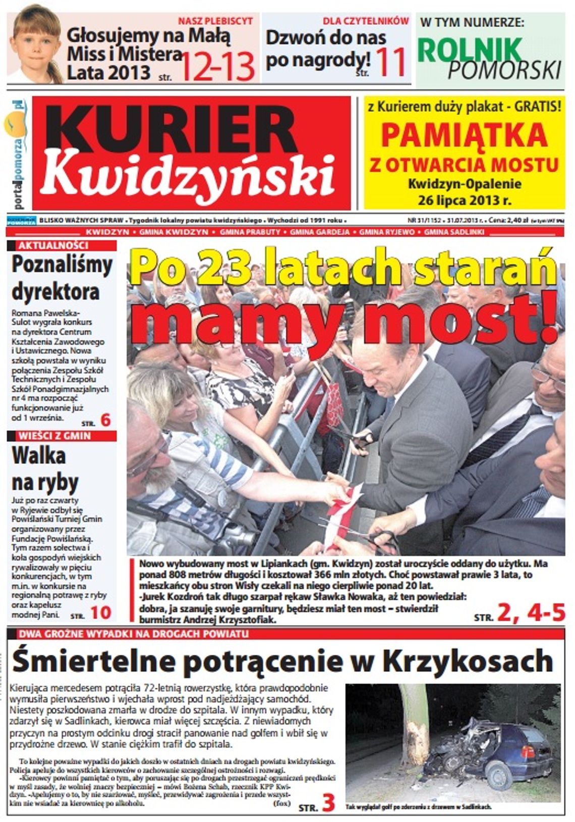 A Ty masz już swój Kurier Kwidzyński? A Ty masz już swój Kurier Kwidzyński?