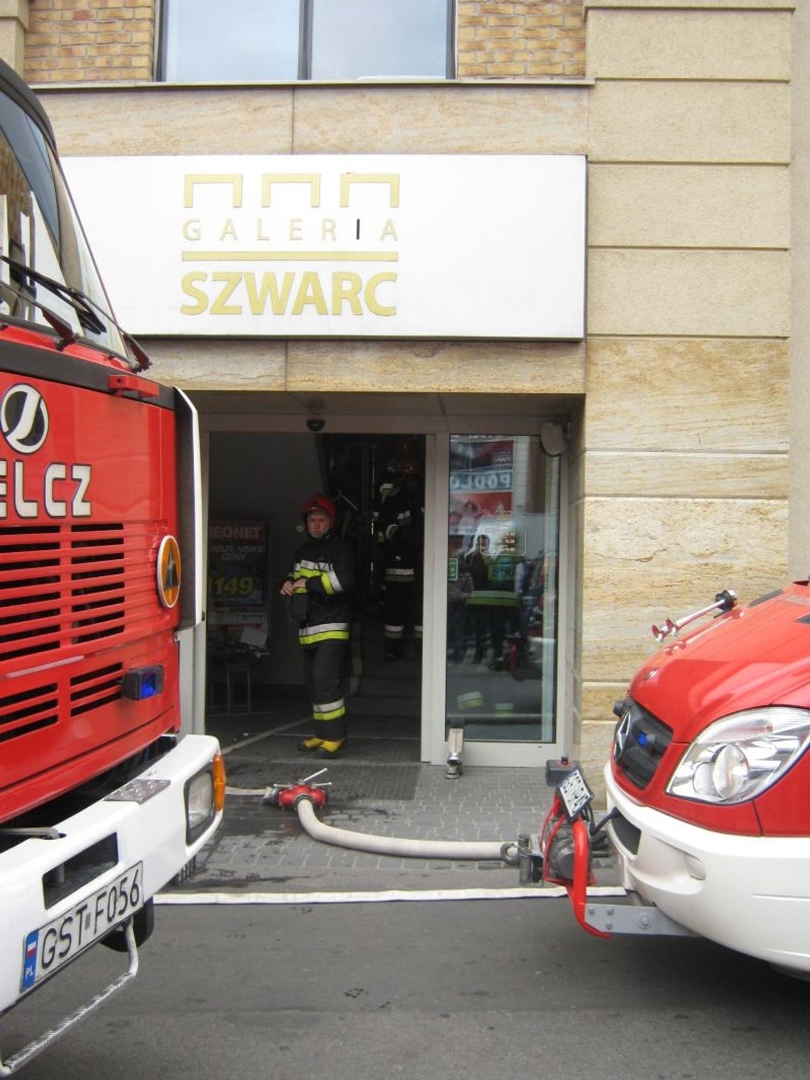 Alarm w Galerii Szwarc!