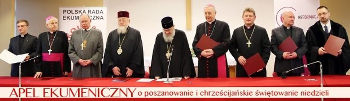Apel o poszanowanie i chrześcijańskie świętowanie niedzieli