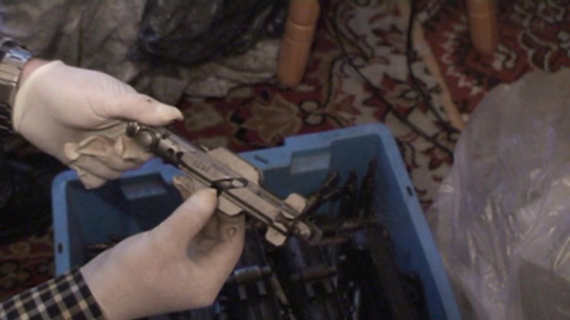 Arsenał w mieszkaniu