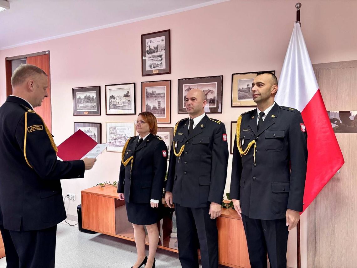Awanse i nagrody dla starogardzkich strażaków Awanse i nagrody dla starogardzkich strażaków