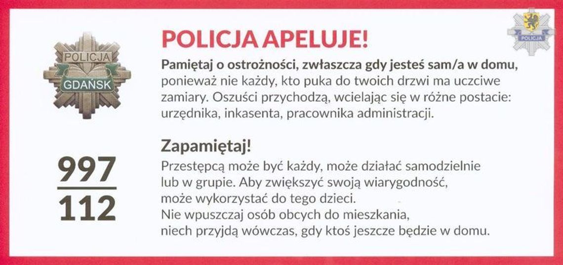Babciu! To nie twój wnuczek!  Dziadku! to nie policjant!