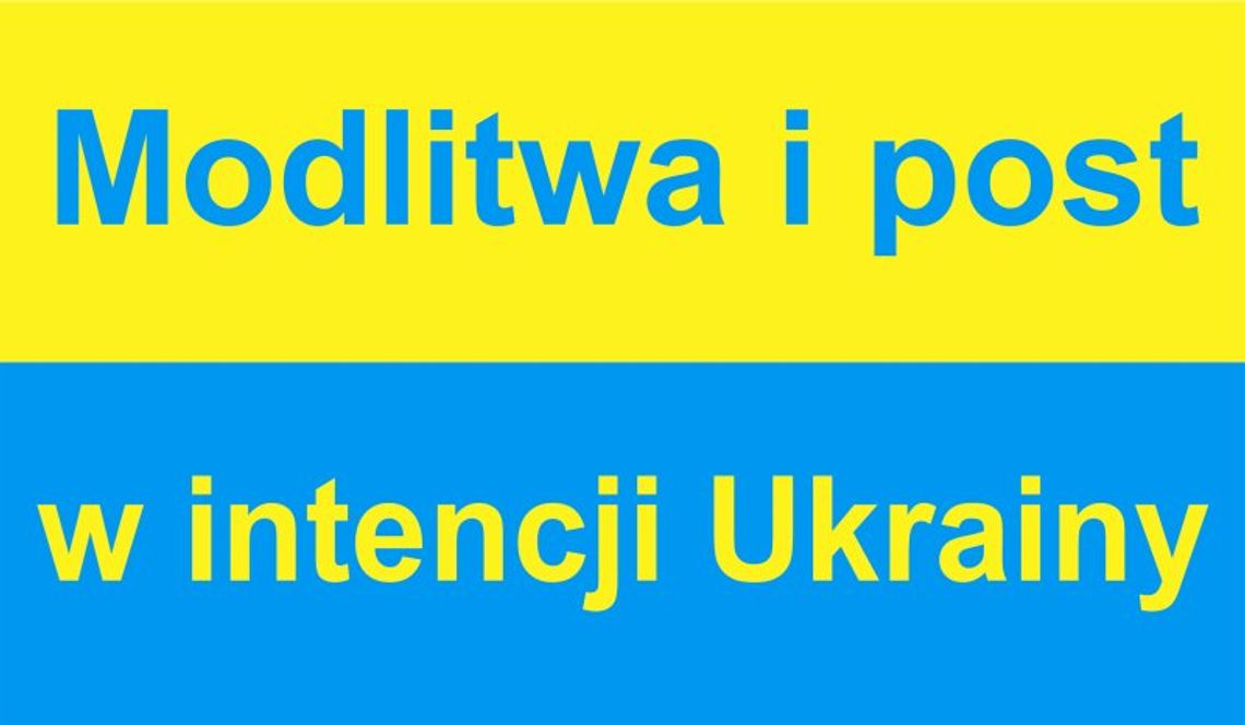 Bądźmy solidarni z Ukrainą!