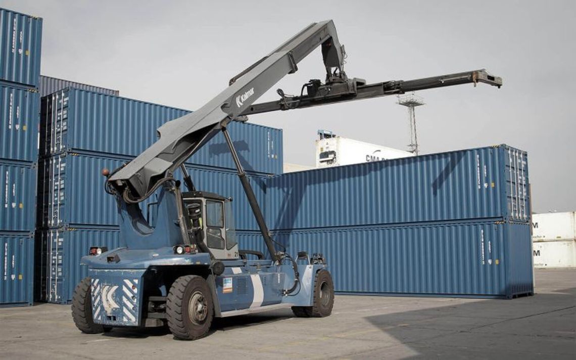 Balticon S.A. buduje serwis kontenerów w Pomorskim Centrum Logistycznym  w Gdańsku.