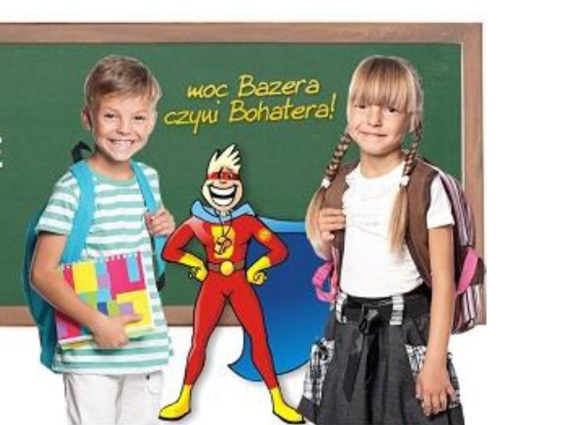 Bazer odwiedzi tczewskie szkoły. To kampania przeciw przemocy wśród dzieci