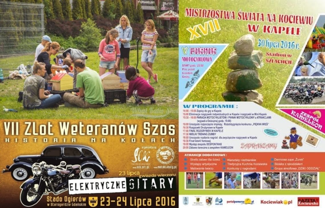 Będzie się działo! Sprawdź harmonogram wydarzeń na Kociewiu!
