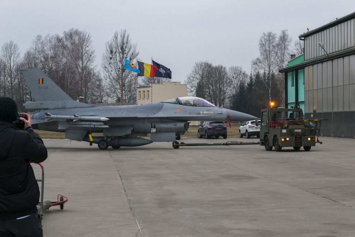 Belgowie wracają po Baltic Air Policing Belgowie wracają po Baltic Air Policing
