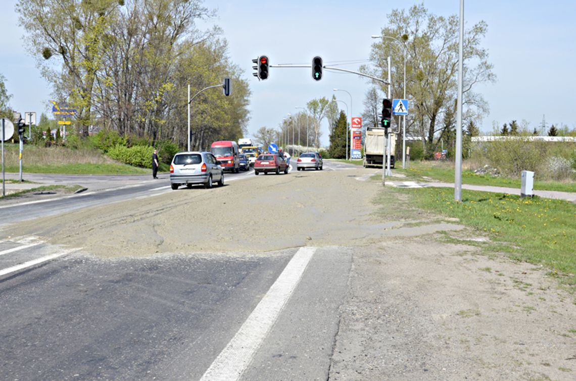 Beton na "jedynce" - uwaga utrudnienia