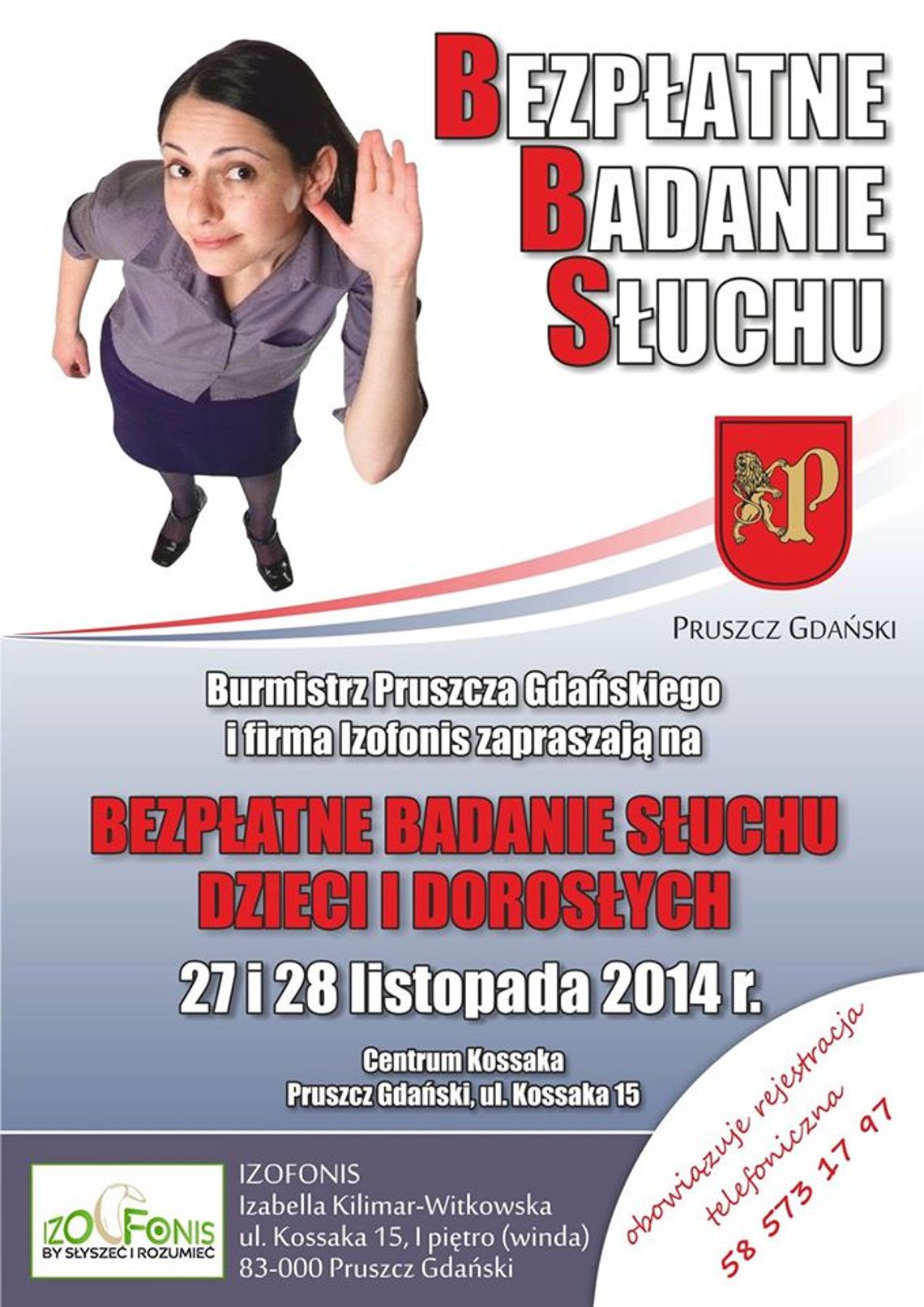 Bezpłatne badanie słuchu Bezpłatne badanie słuchu