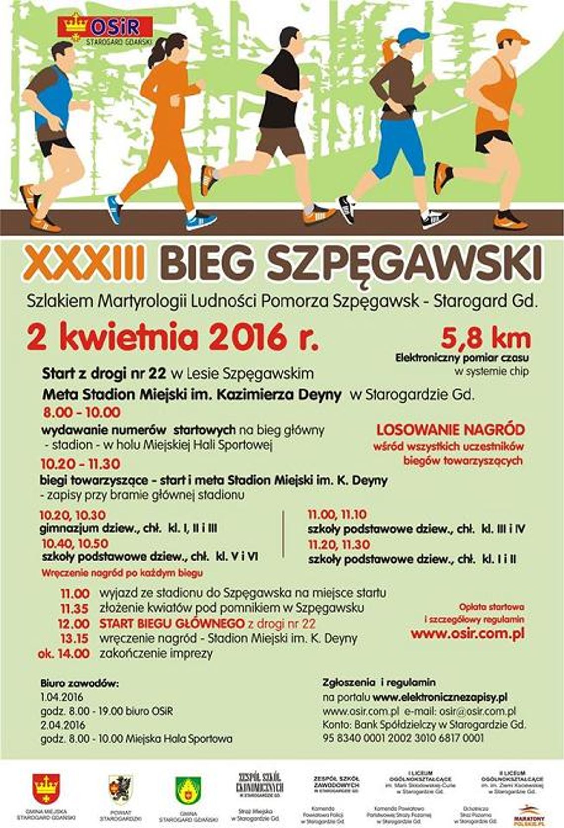 Bieg Szpęgawski tuż, tuż. Pobiegną, by uczcić pamięć poległych w Lesie Szpęgawskim Bieg Szpęgawski tuż, tuż. Pobiegną, by uczcić pamięć poległych w Lesie Szpęgawskim