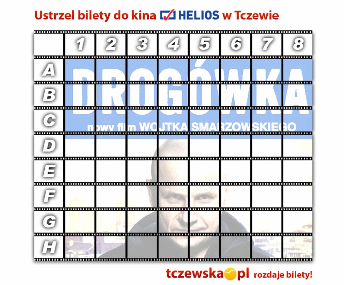 Bilety na film DROGÓWKA ustrzelone