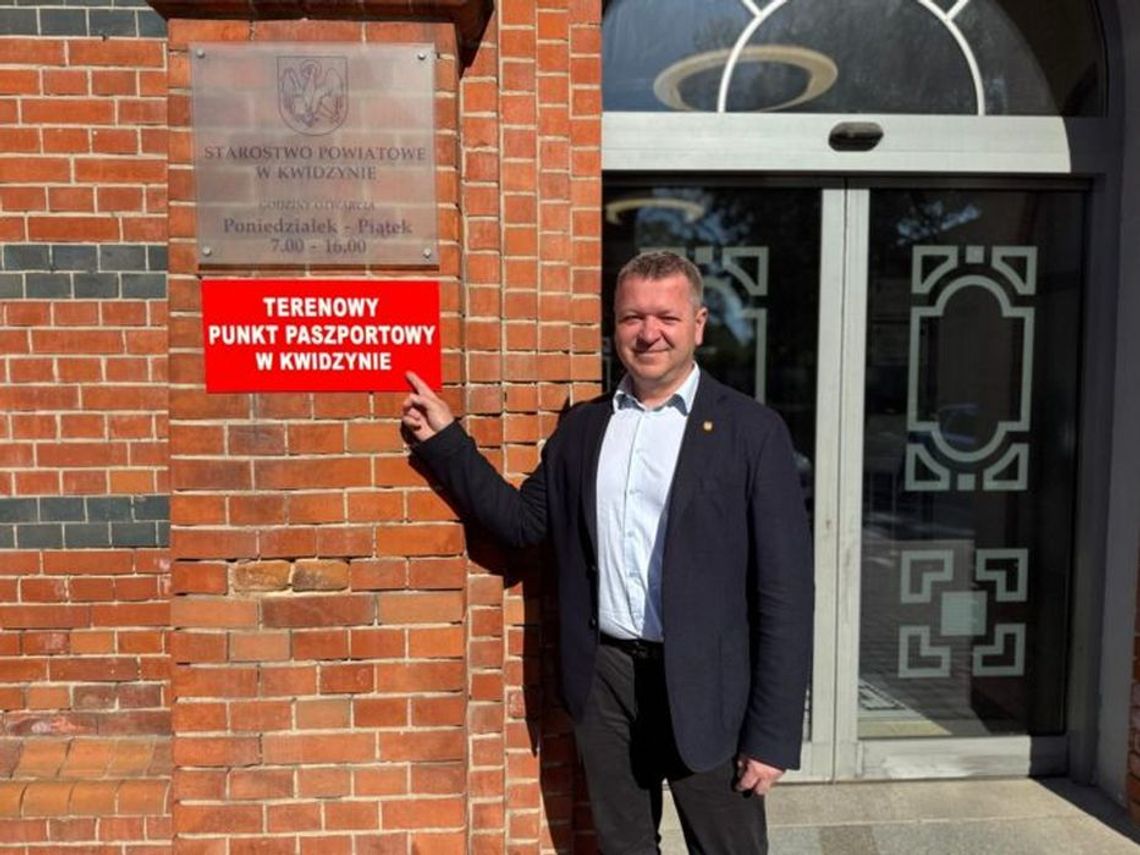 Biuro Paszportowe w Kwidzynie już działa!