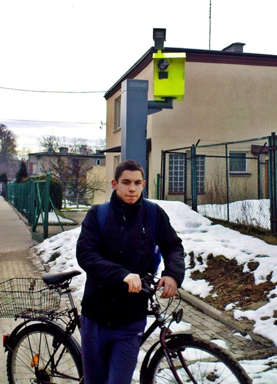 Bronią rowerzysty „złapanego” przez fotoradar