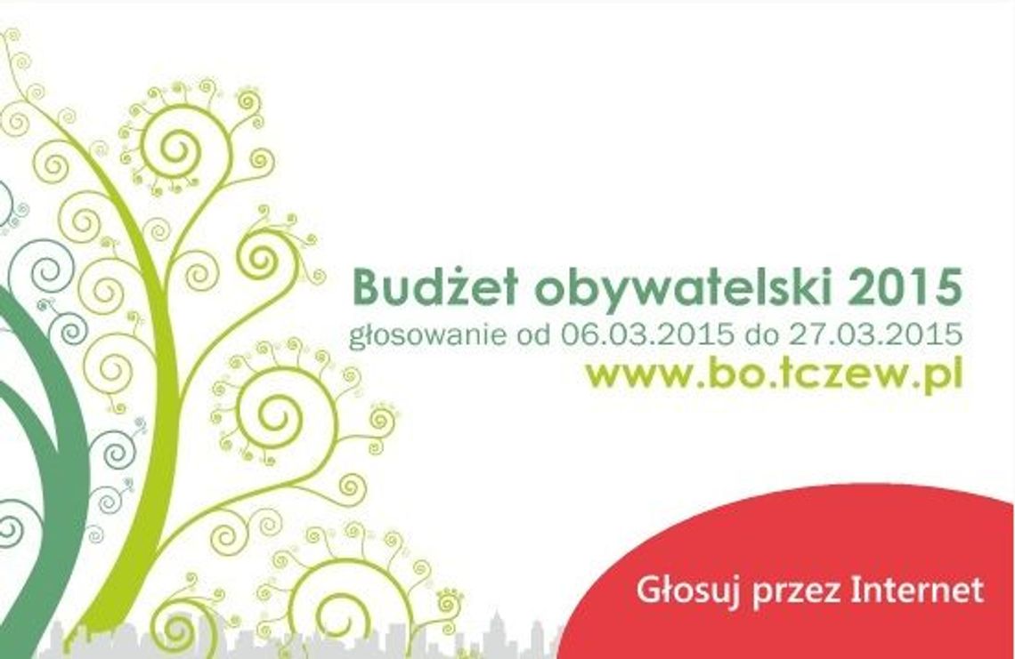 Budżet obywatelski - od dziś głosujemy! Budżet obywatelski - od dziś głosujemy!