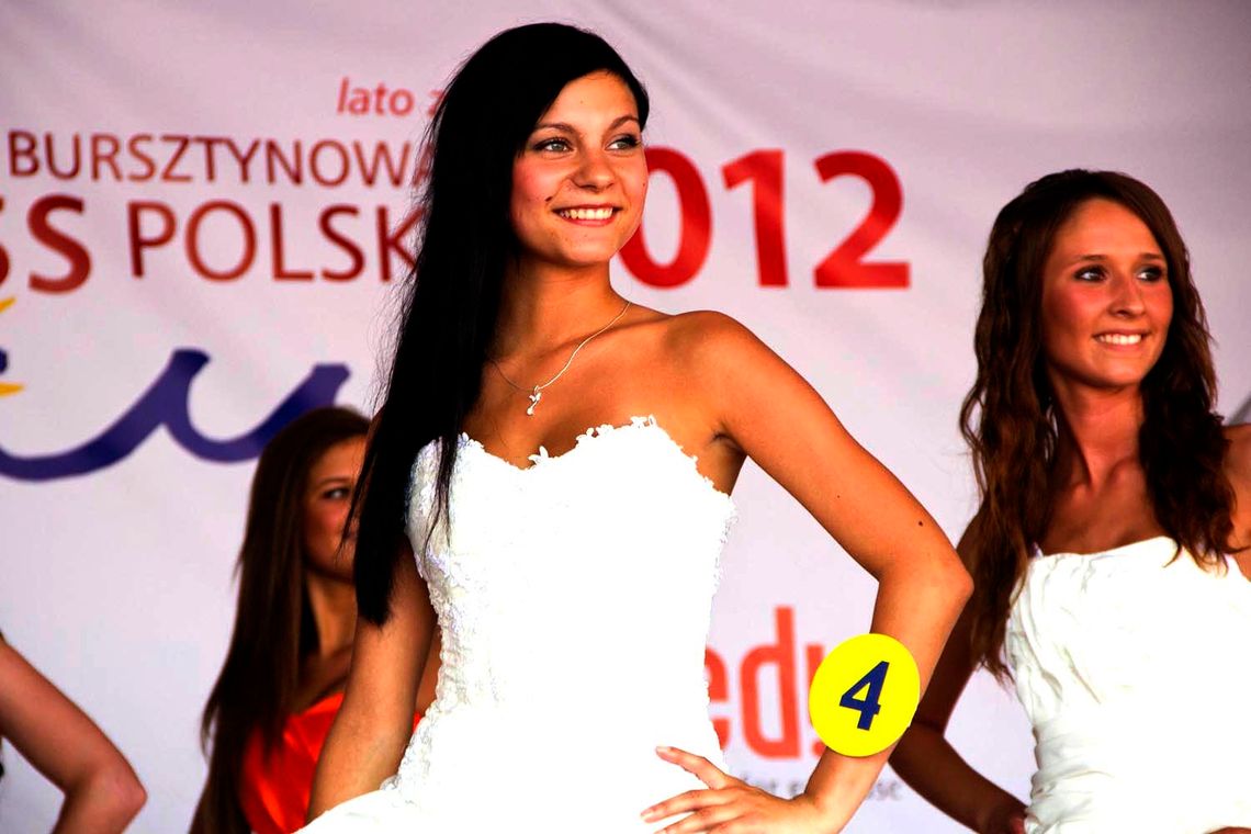 Bursztynową Miss Polski Elblążanka Magdalena Srock Hel 2012