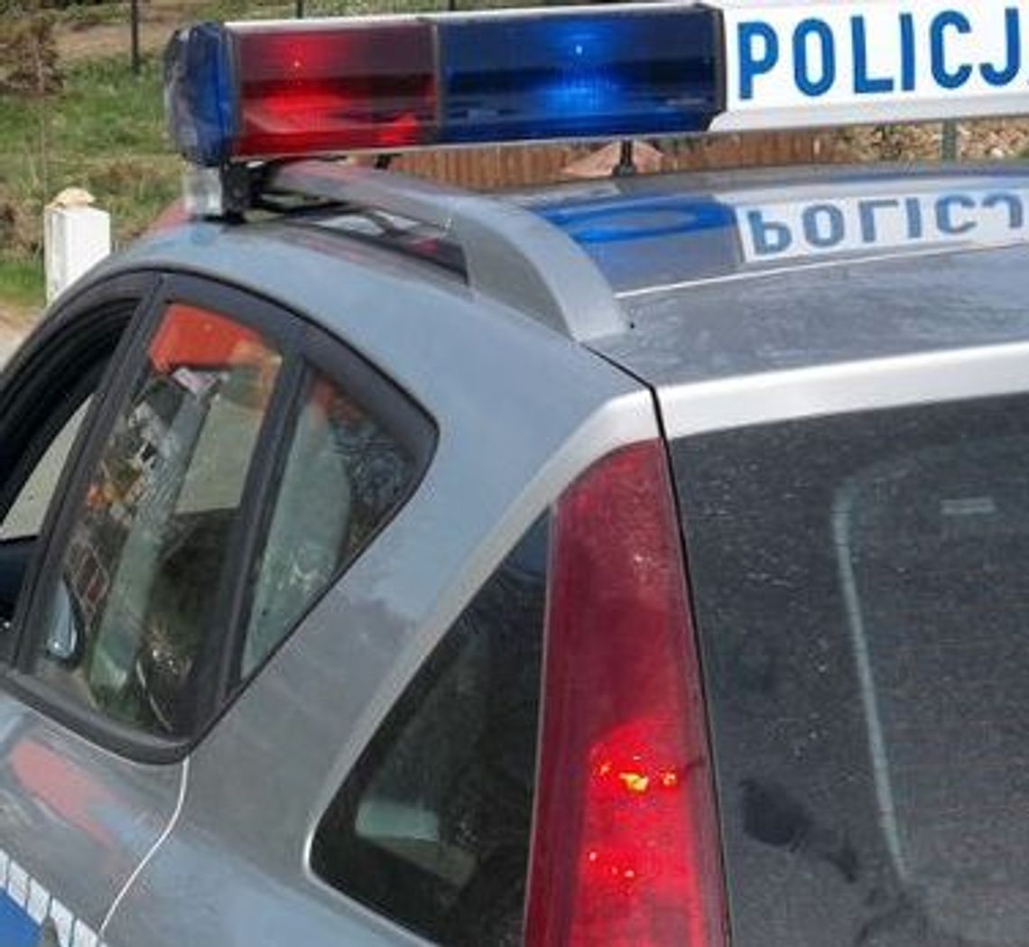 Był zaskoczony widokiem policjantów