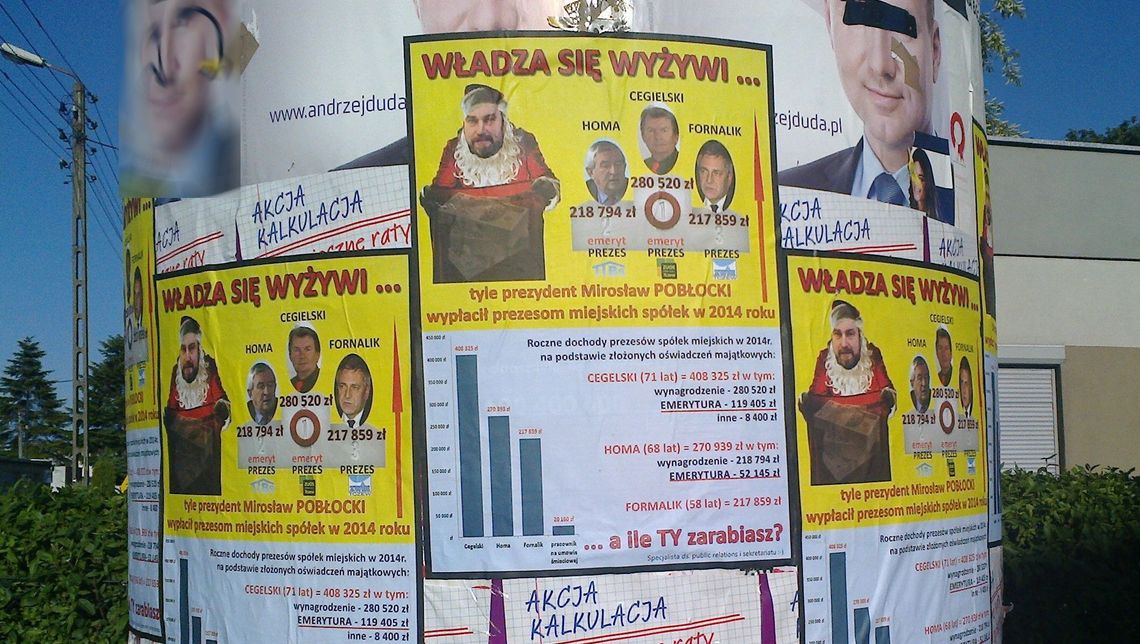 Cd. "afery plakatowej". Pozwy prezesów i tajemnicze nagrania z monitoringu Cd. "afery plakatowej". Pozwy prezesów i tajemnicze nagrania z monitoringu