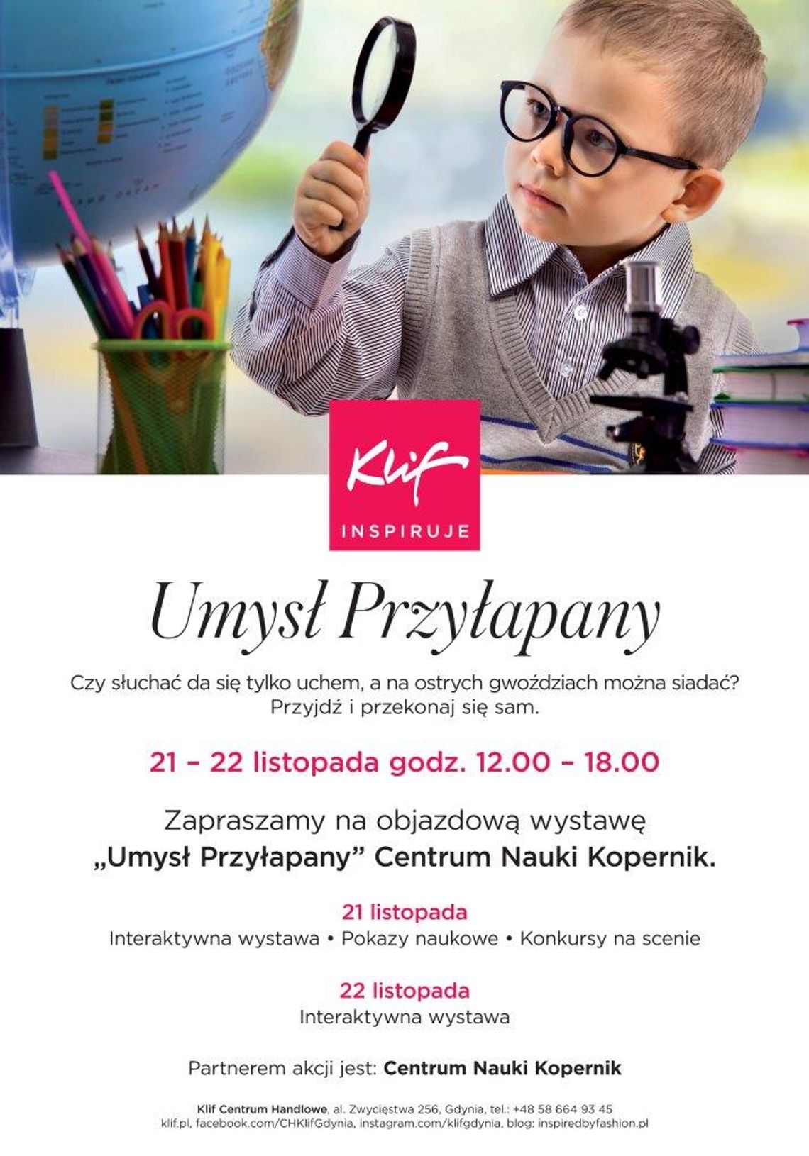 Centrum Nauki Kopernik z wizytą w Klifie