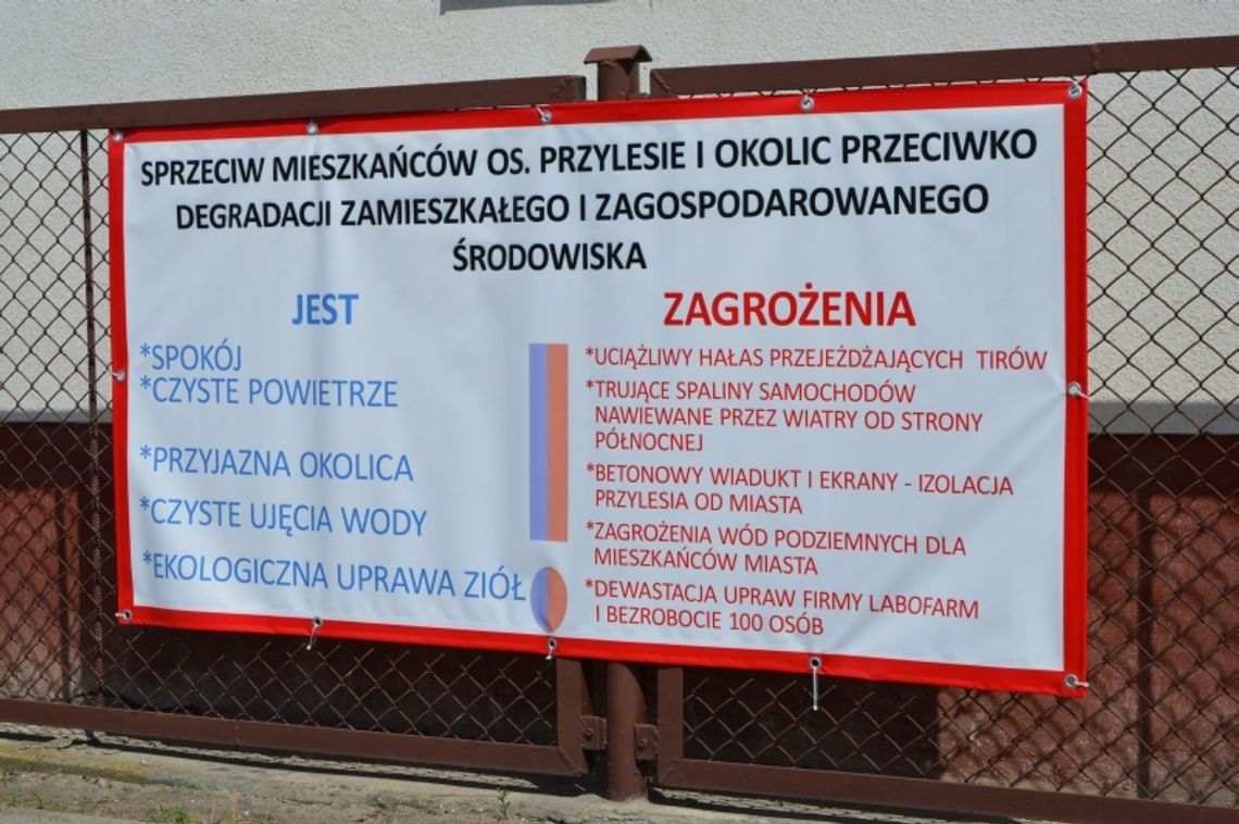 Chcą obwodnicy, ale takiej jak w innych miastach! Chcą obwodnicy, ale takiej jak w innych miastach!