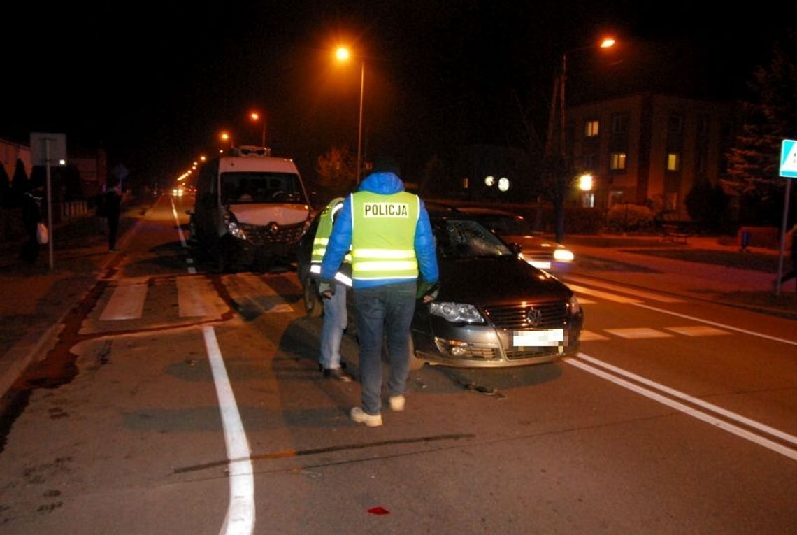 Chciał przepuścić pieszego. Nie spodziewał się, że z pieszym będą ofiarami wypadku.