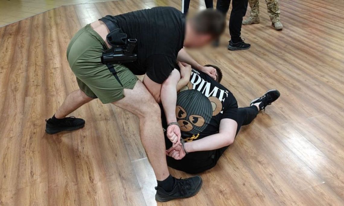 Ćwiczyli metody walki i obezwładniania